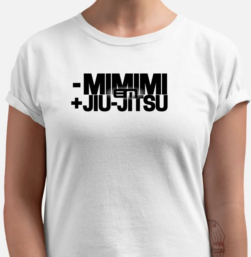MENOS MIMIMI E MAIS JIU-JITSU (BLACK)