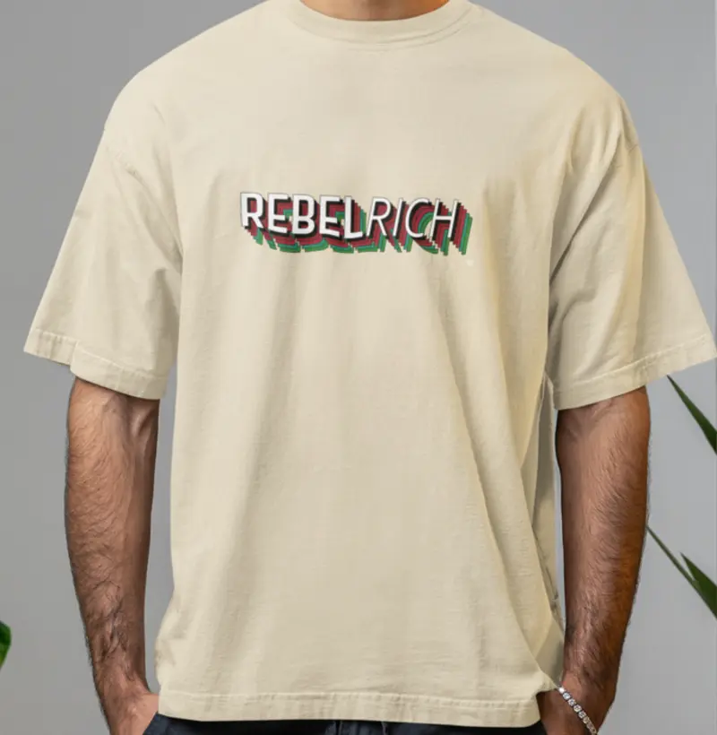 Rebel Rich n2 Oversized Areia