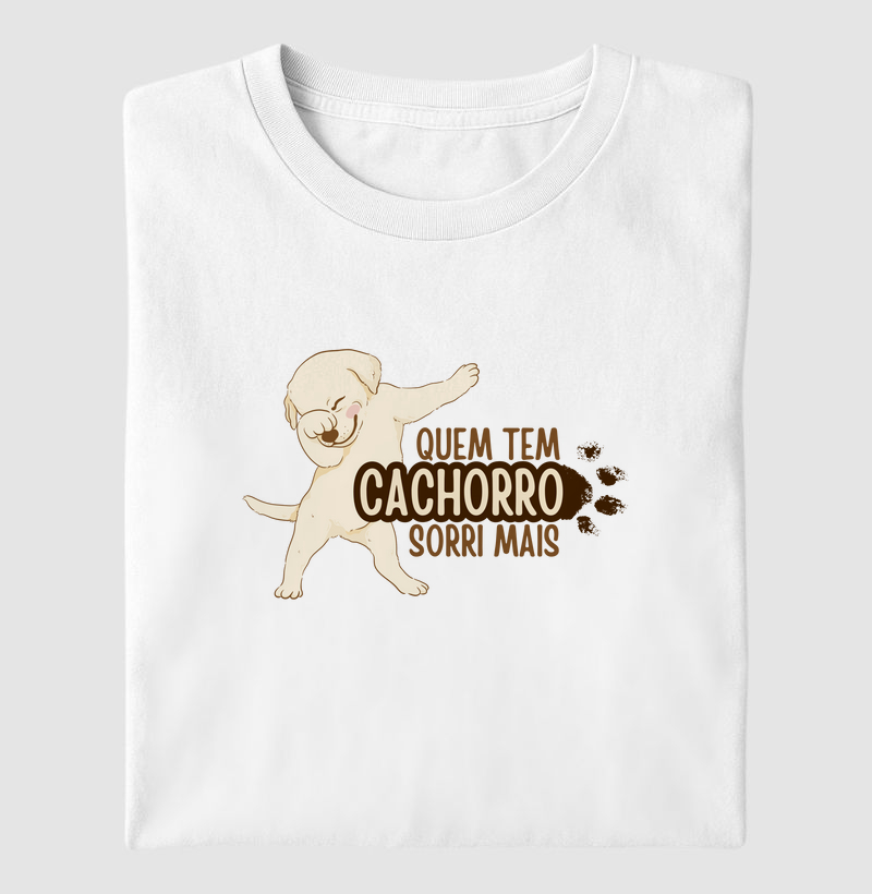 Quem tem cachorro sorri mais