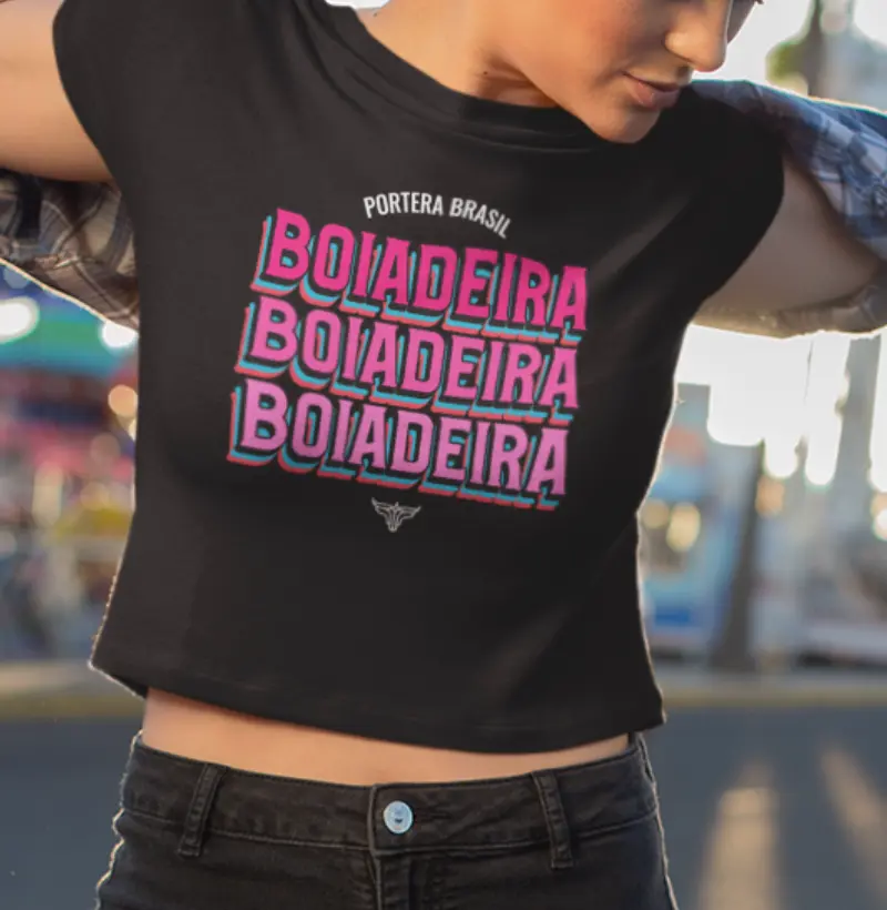 Cropped Boiadeira Portera