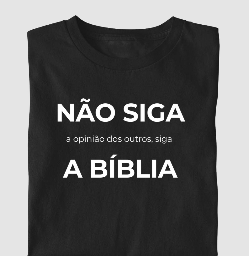 Não Siga a Bíblia