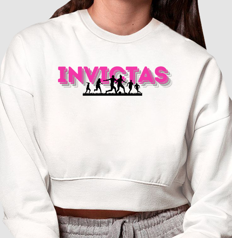 Cropped Moletom - Invictas