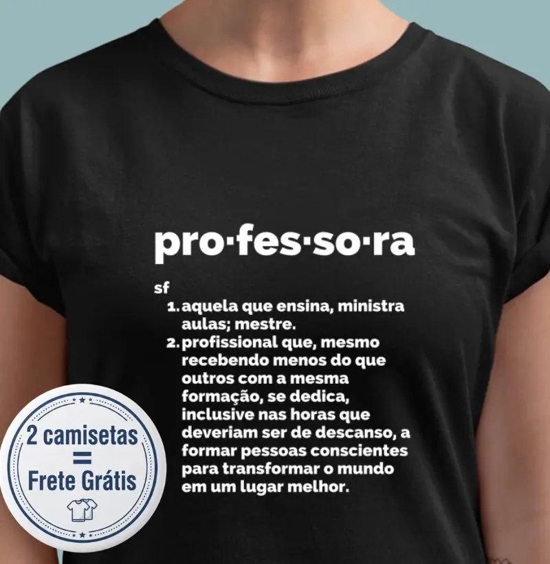 Verbete Professora - Camiseta