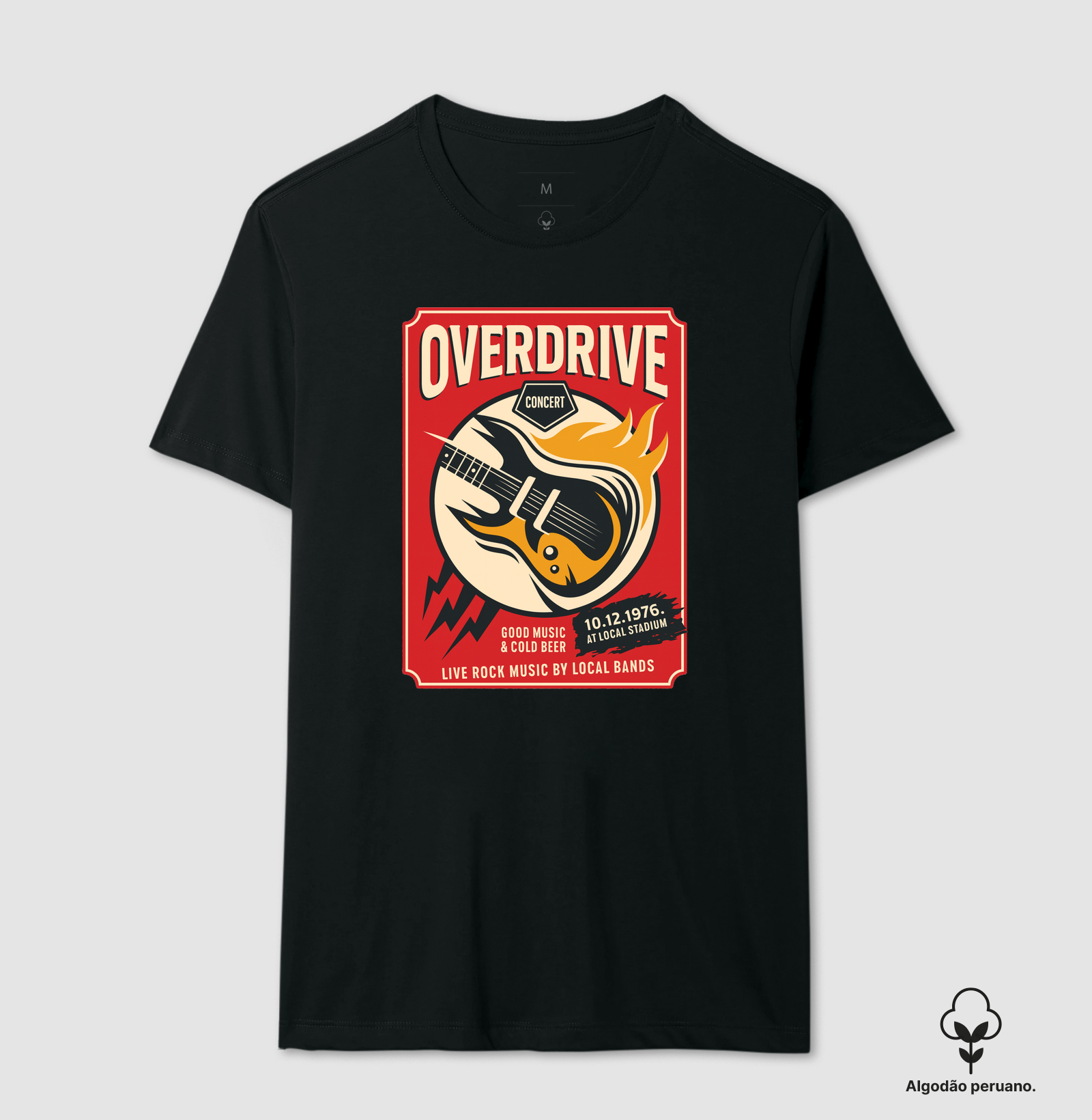 camiseta-rock-overdrive-concert-guitarra-em-chamas-estilo-vintage