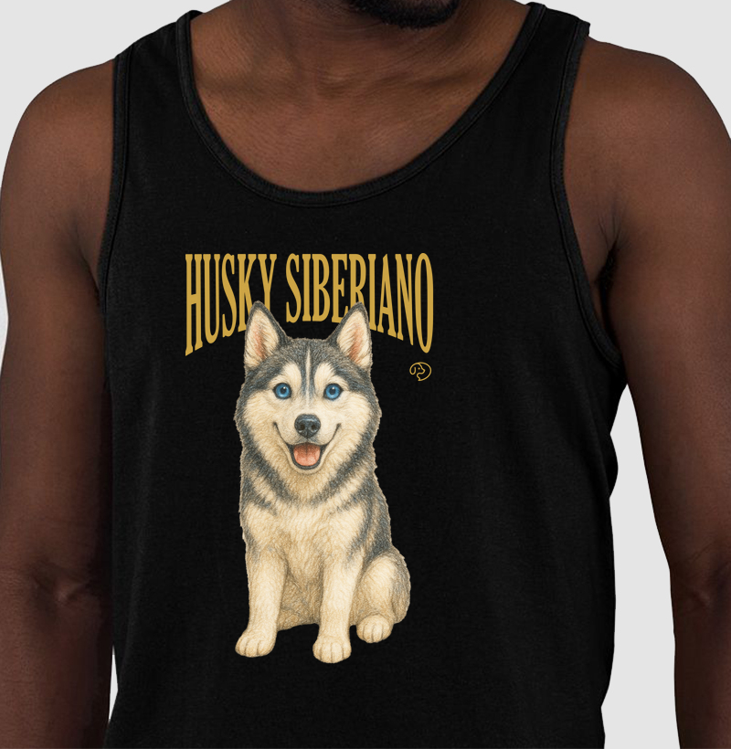 Husky Siberiano Vintage