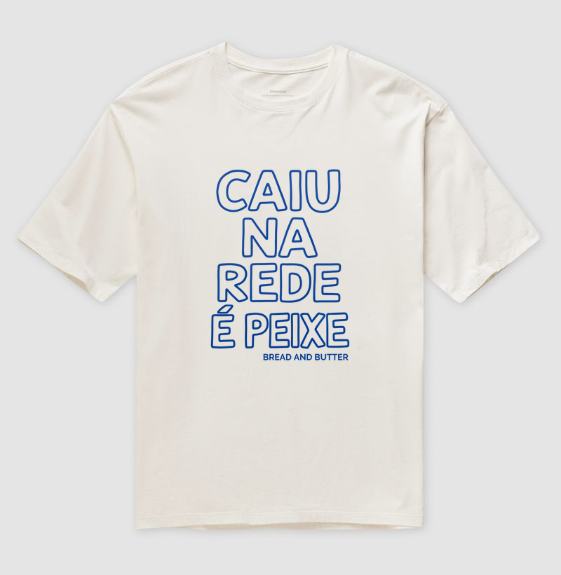 Camiseta Oversized Rede