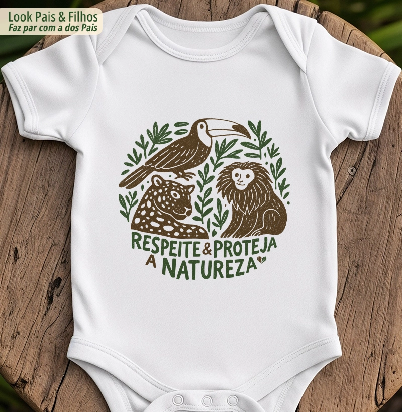 Respeite e proteja a Natureza - infantil