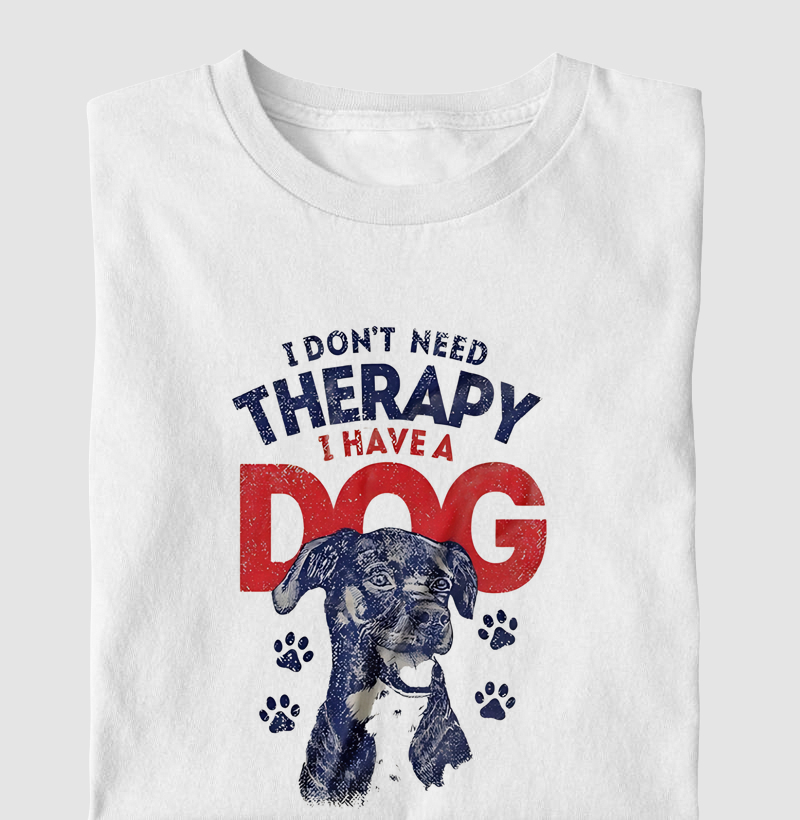 Não preciso de terapia, eu tenho um cachorro