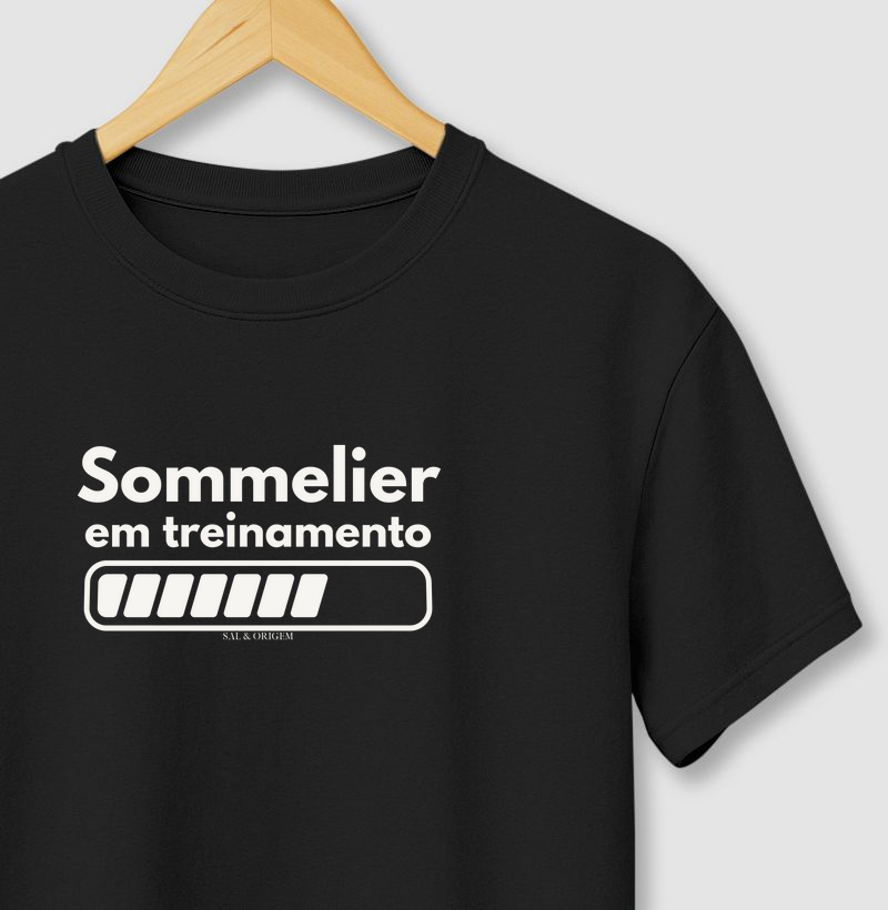 Sommelier em treinamento