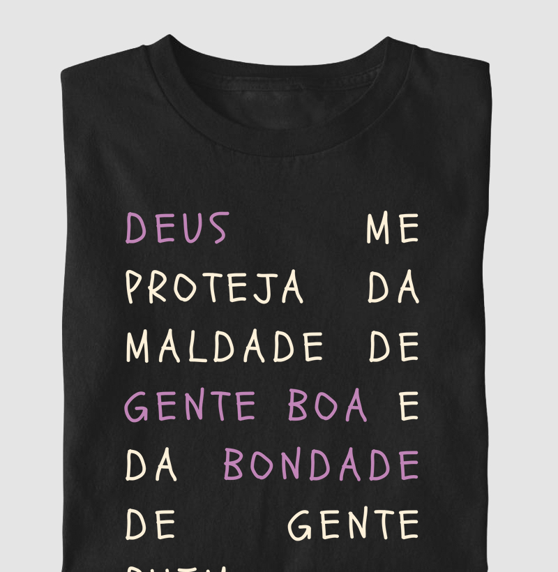Deus Me Proteja - Lilás