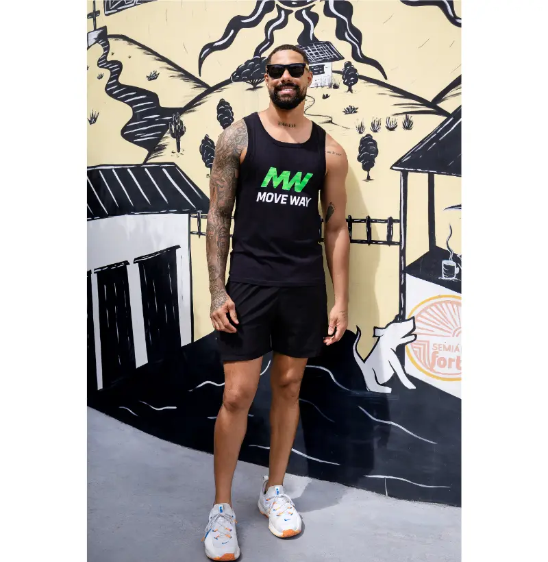 Camiseta MW Move Way. Unissex. Algodão Premium. Coleção Música.