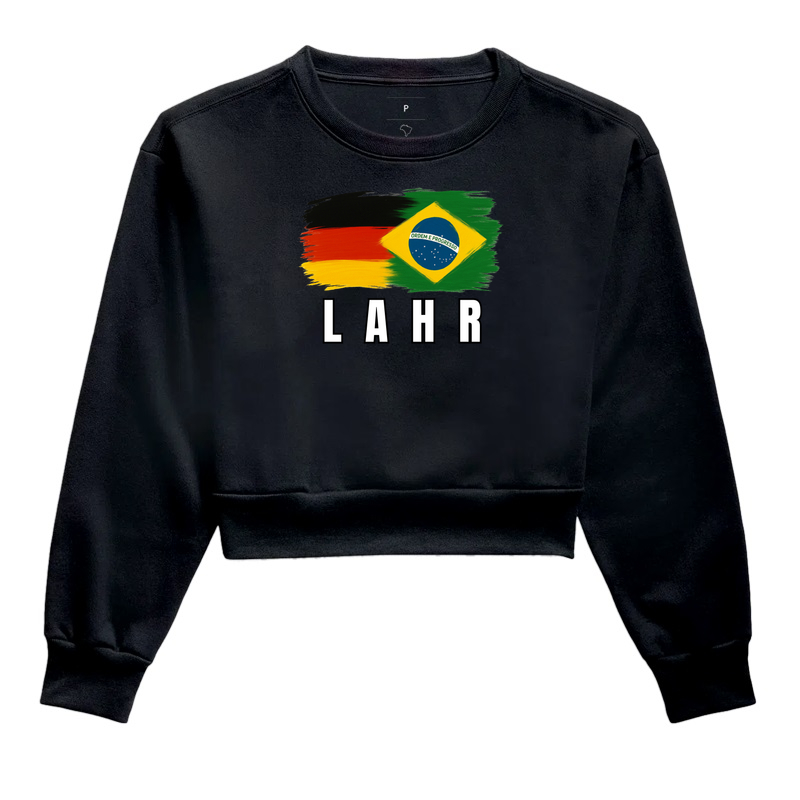 Lahr  - Cropped Moletom
