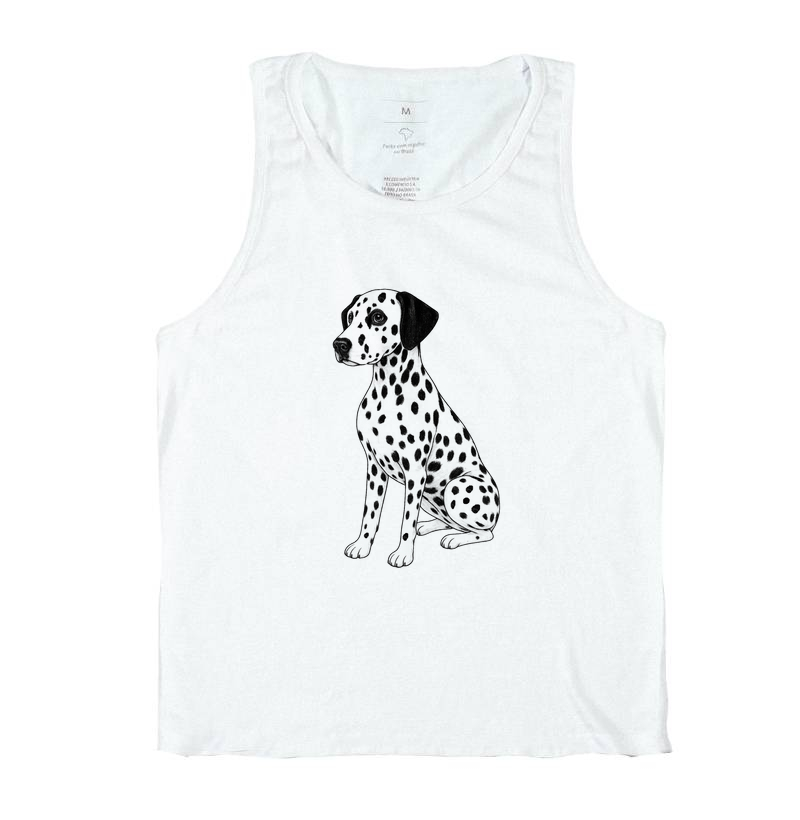 Estampa Dalmata de Perfil