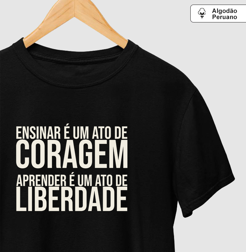 Ensinar é um ato de coragem