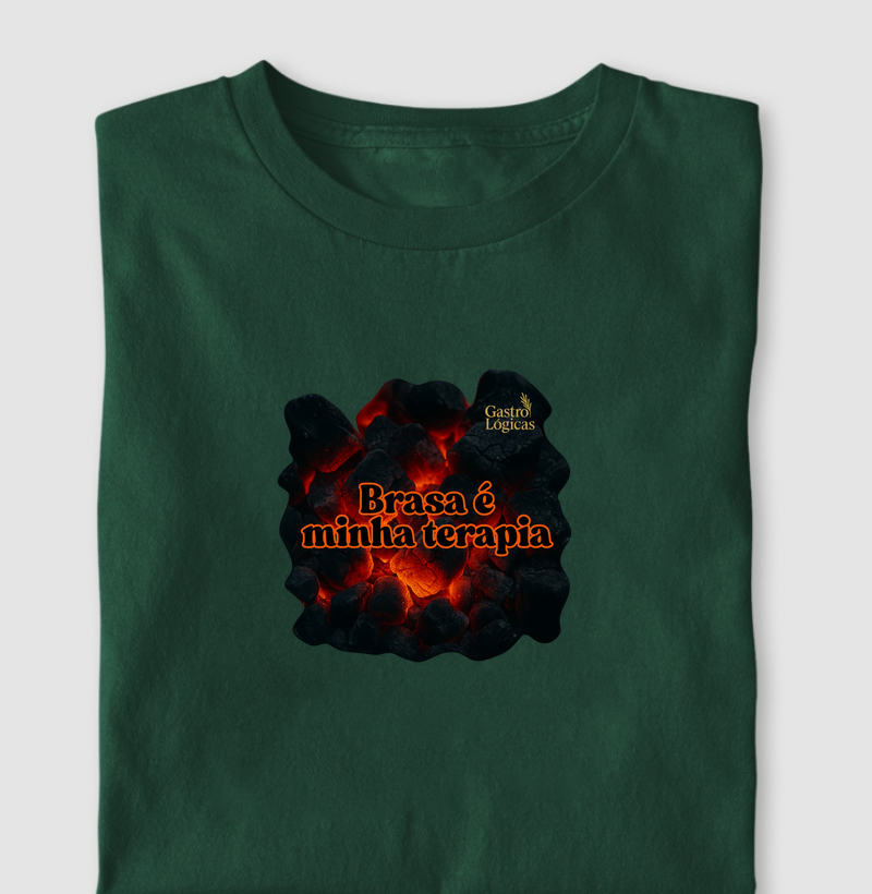 Brasa é minha terapia