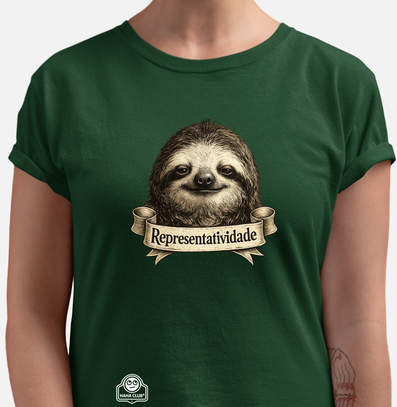 Camiseta Bicho Preguiça