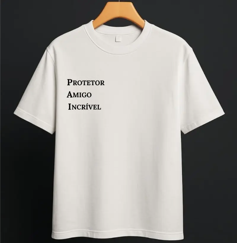 PAI - Protetor; Amigo; Incrível.