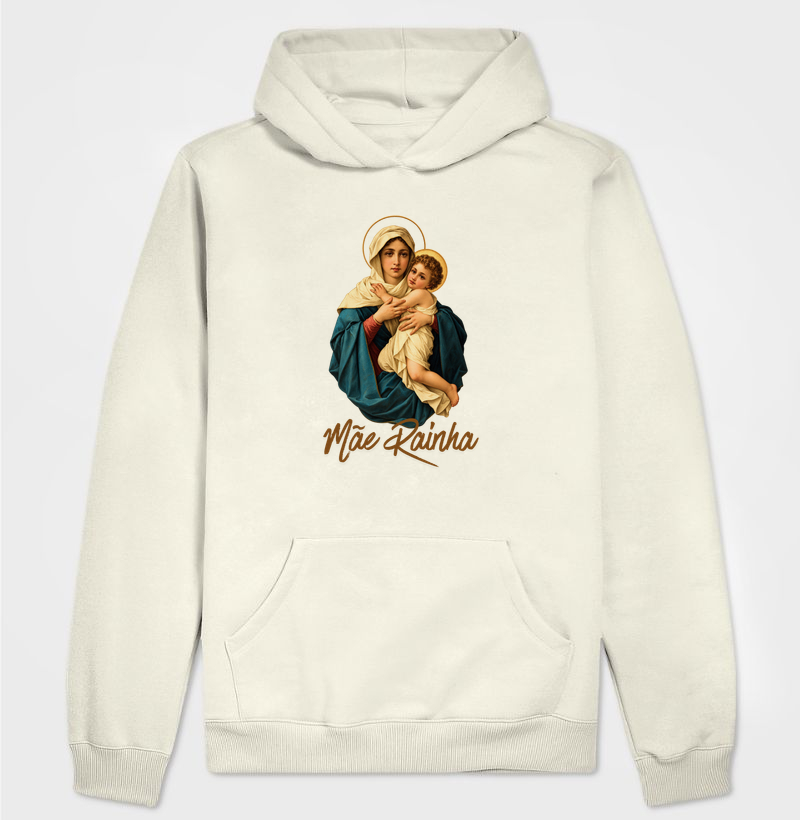 Moletom com Capuz Católico Mãe Rainha de Schoenstatt - Hoodie Moletom