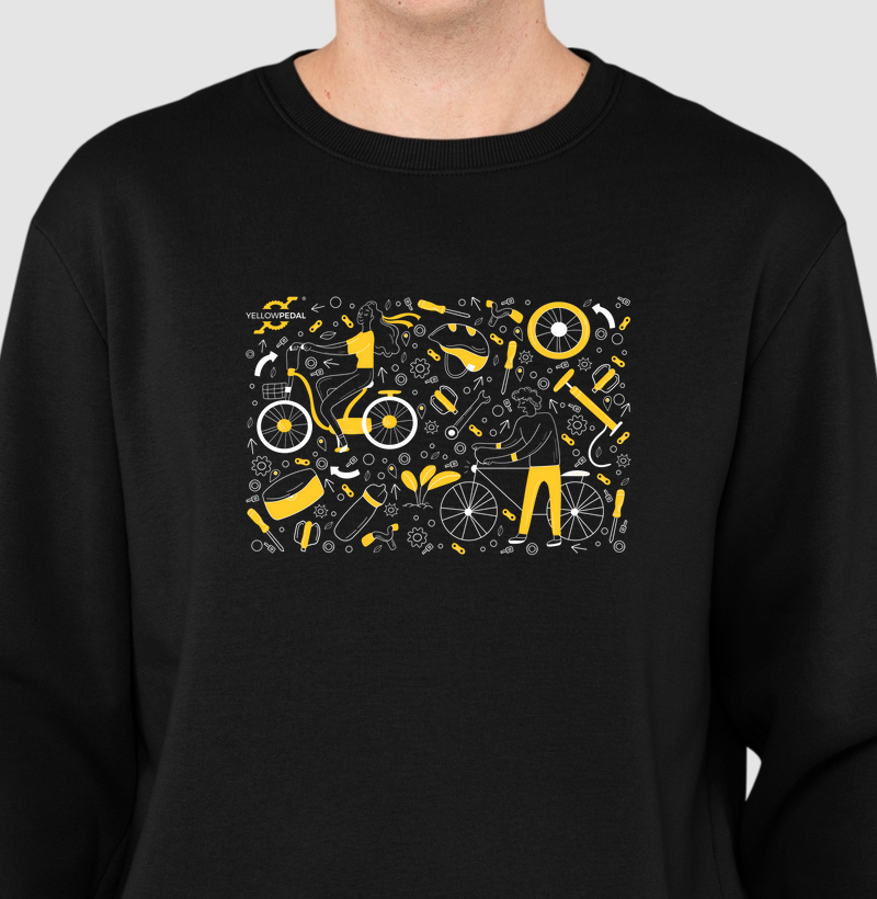 SUÉTER MOLETOM YELLOWPEDAL CASAL