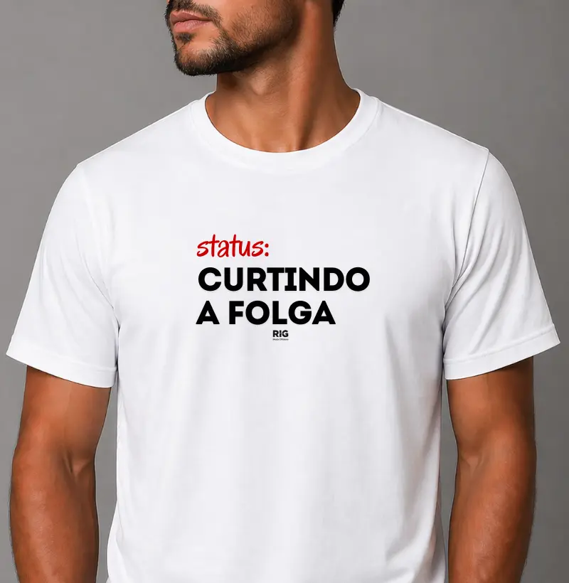Status: Curtindo a folga