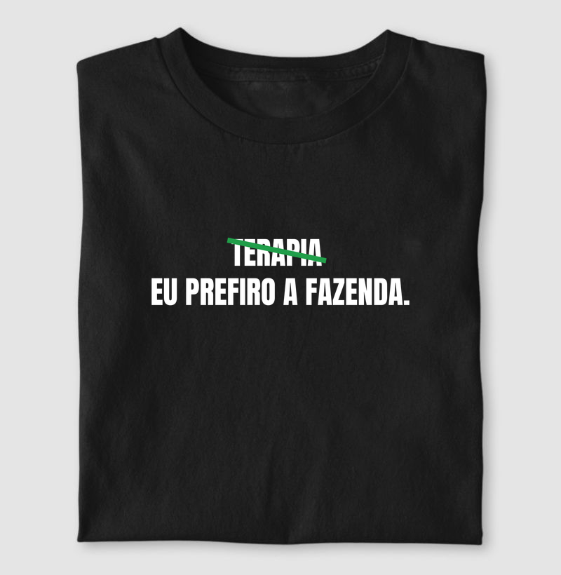 Terapia eu prefiro a fazenda 