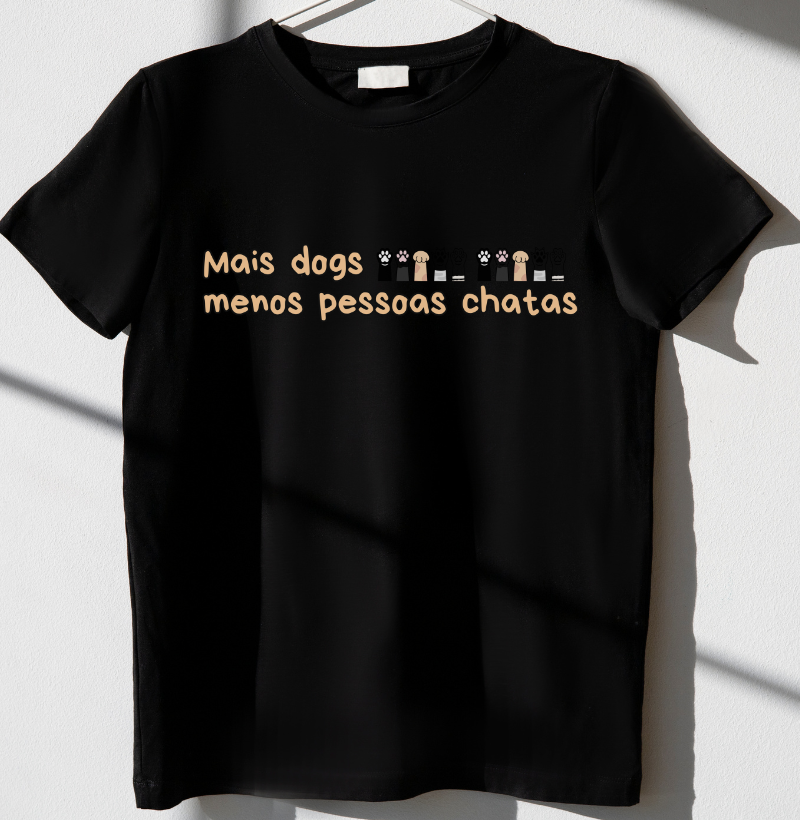 Mais dogs menos pessoas chatas