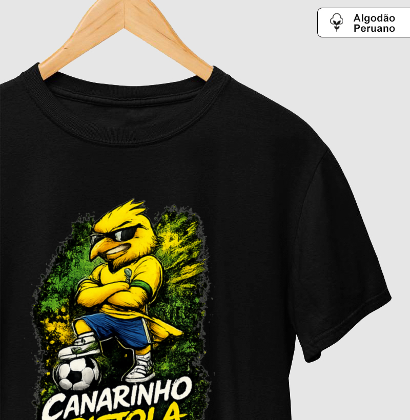🐤🇧🇷 CANARINHO PISTOLA – A CAMISA DA TORCIDA QUE NÃO PASSA PANO