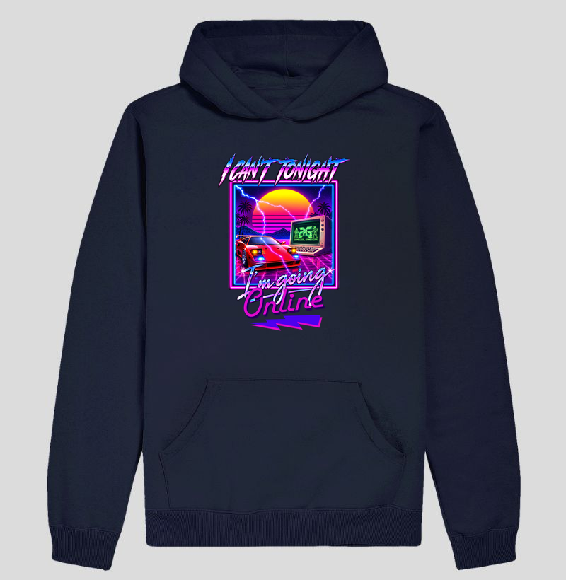 Gamecool Originals - Tonight I'm going Online - Hoodie Moletom