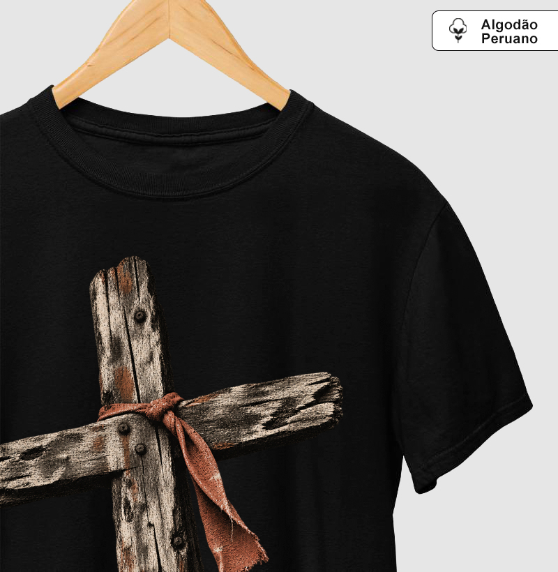 A Cruz de Lajes - Camiseta Algodão Peruano