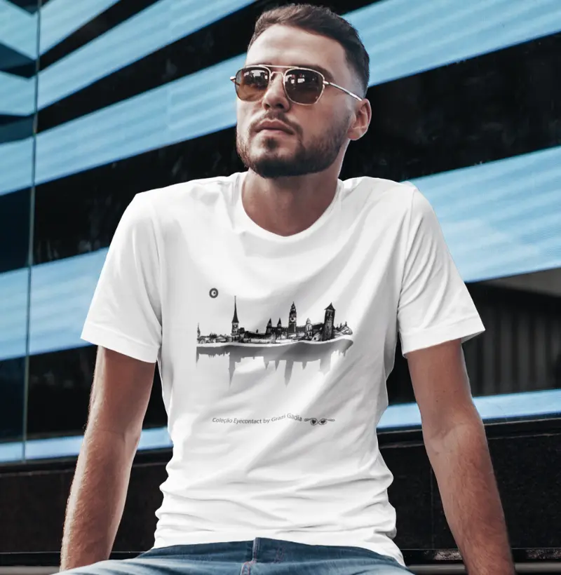 Camiseta Vienna by Eric Sgrignali - Coleção Eyecontact by Grazi Gadia