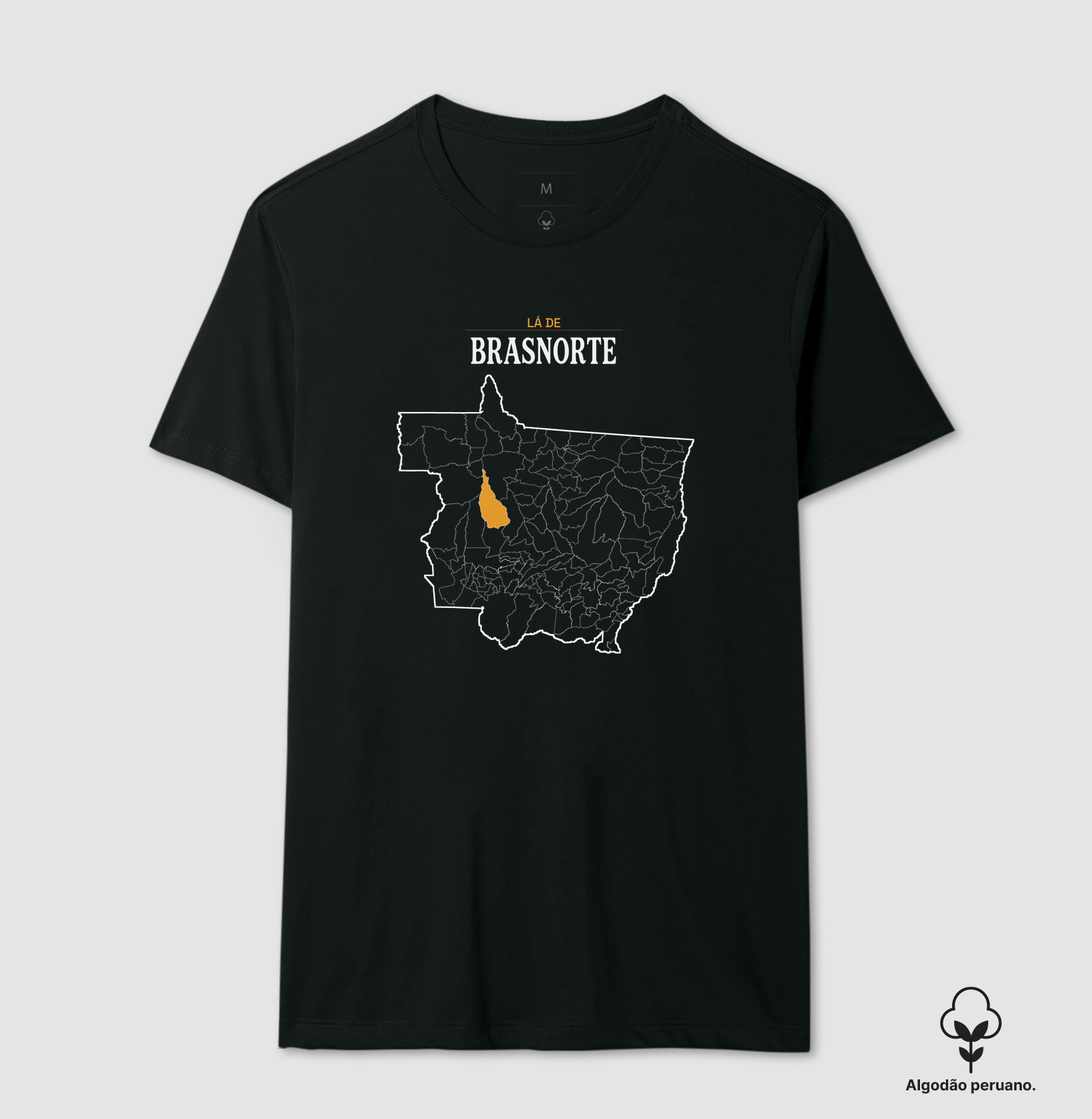 Brasnorte | Território MT - Camiseta Algodão Peruano