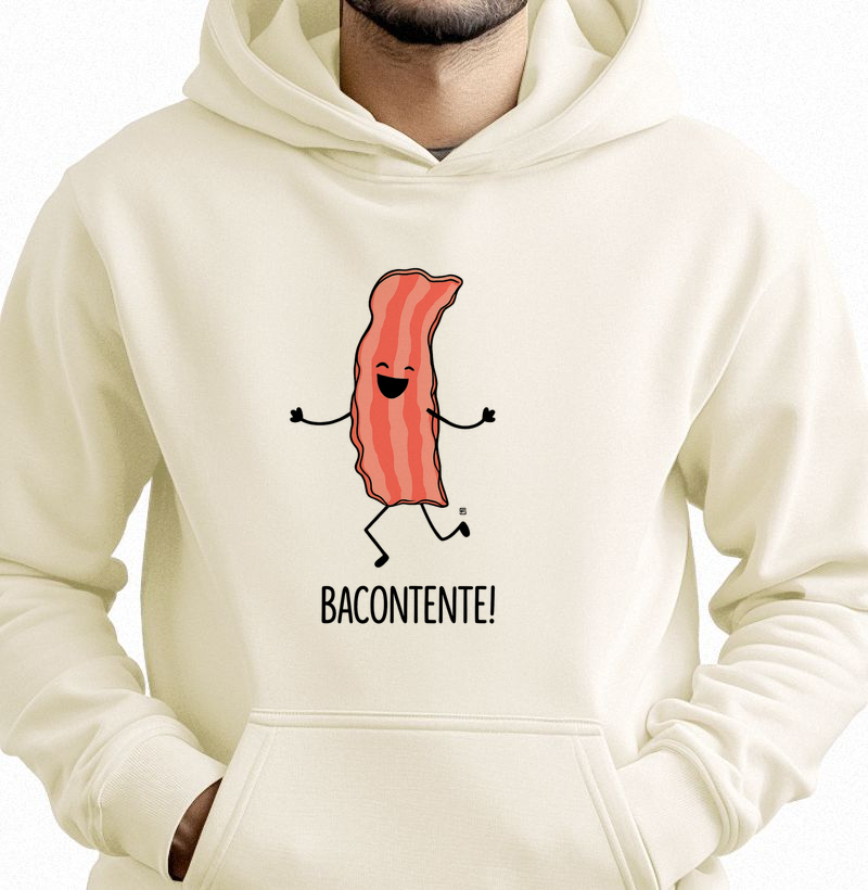 Hoodie Moletom Bacontente