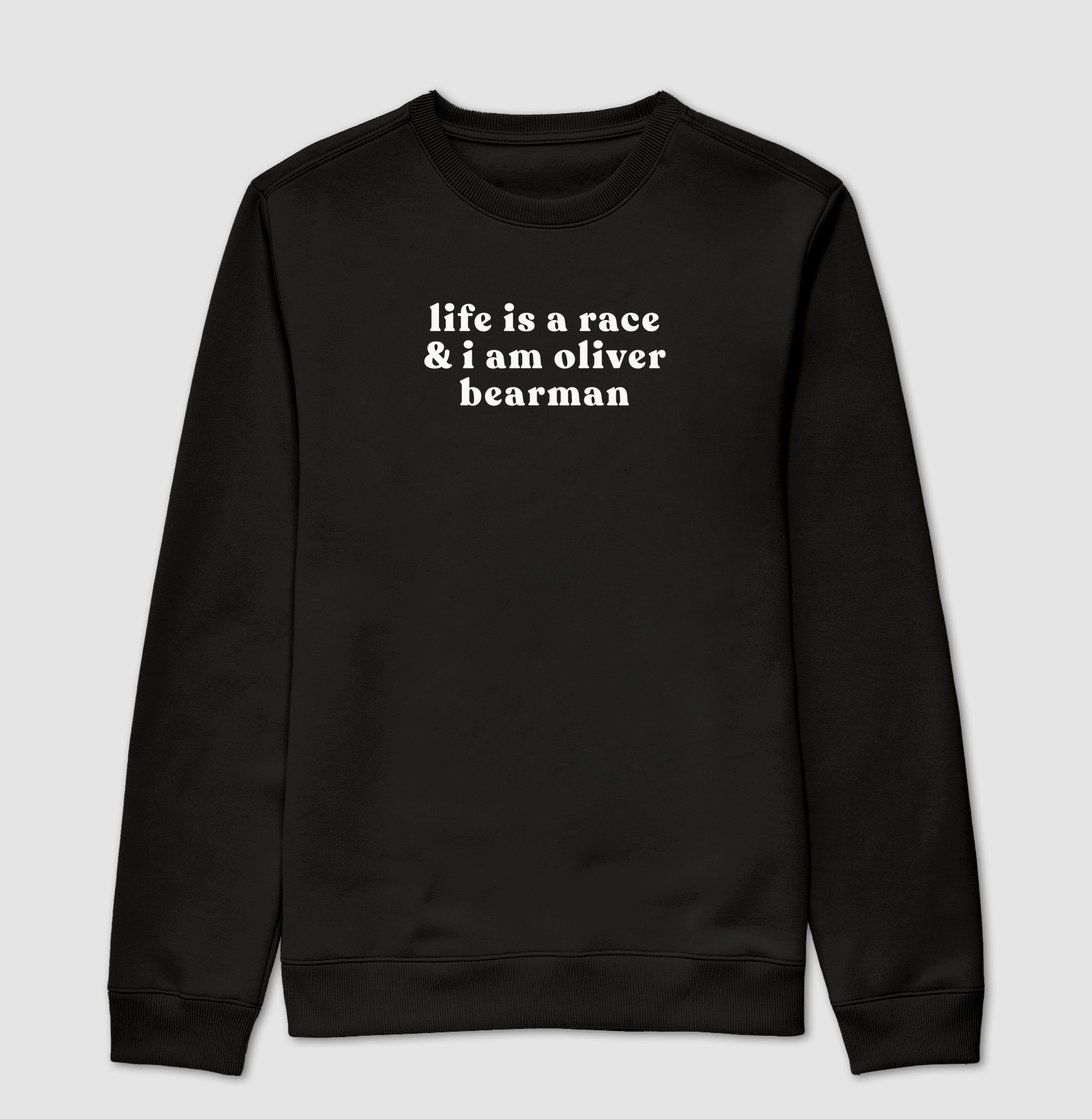 i am oliver bearman - Suéter Moletom