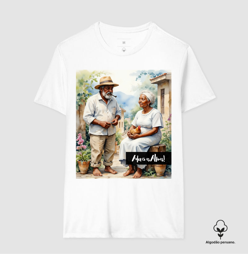 Camiseta - Casal de Pretos-Velhos - Imagem 1