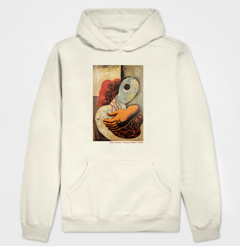 Visão Interna - Agonia (1931) - Ismael Nery - Hoodie Moletom