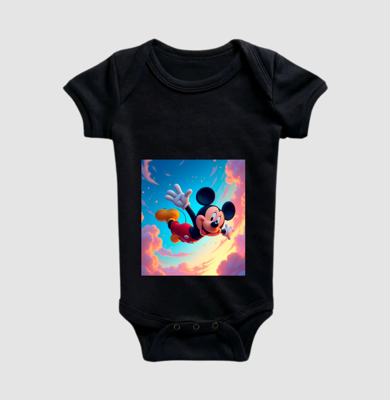 Mickey nas nuvens