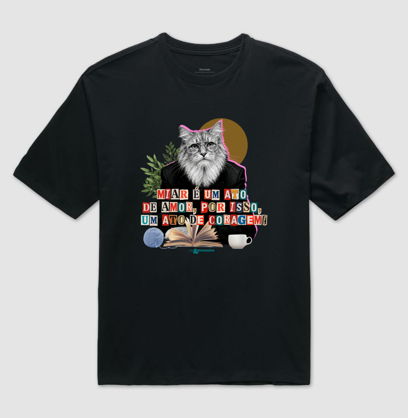 Gato Freire - Camiseta Oversized