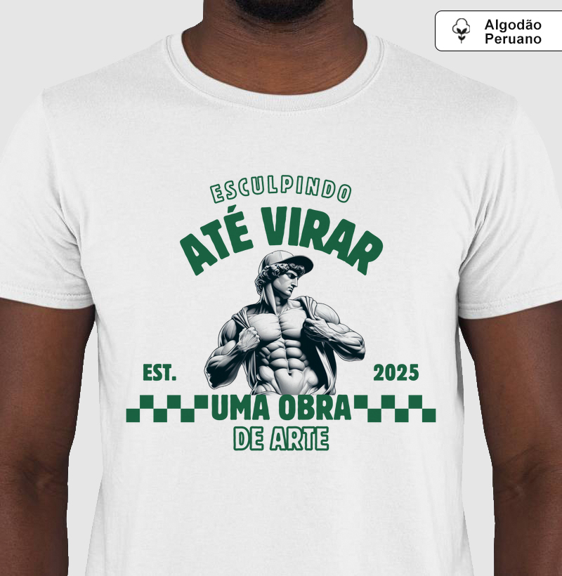 Esculpindo até virar uma obra de arte