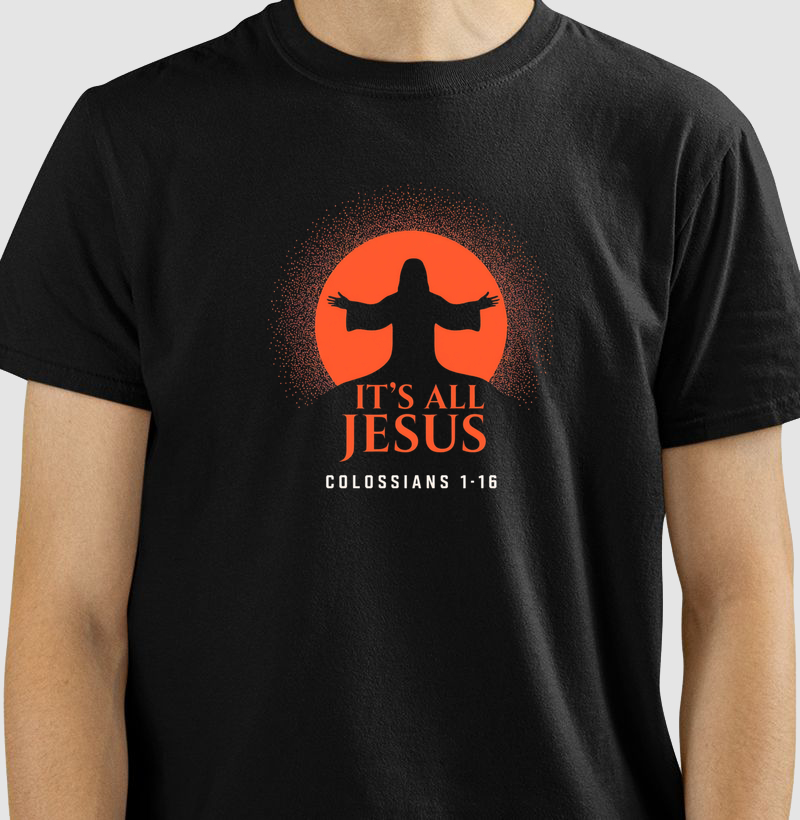 Camiseta It´s all jesus