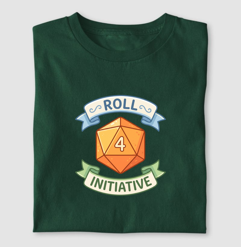 ROLL 4 INITIATIVE - Camiseta