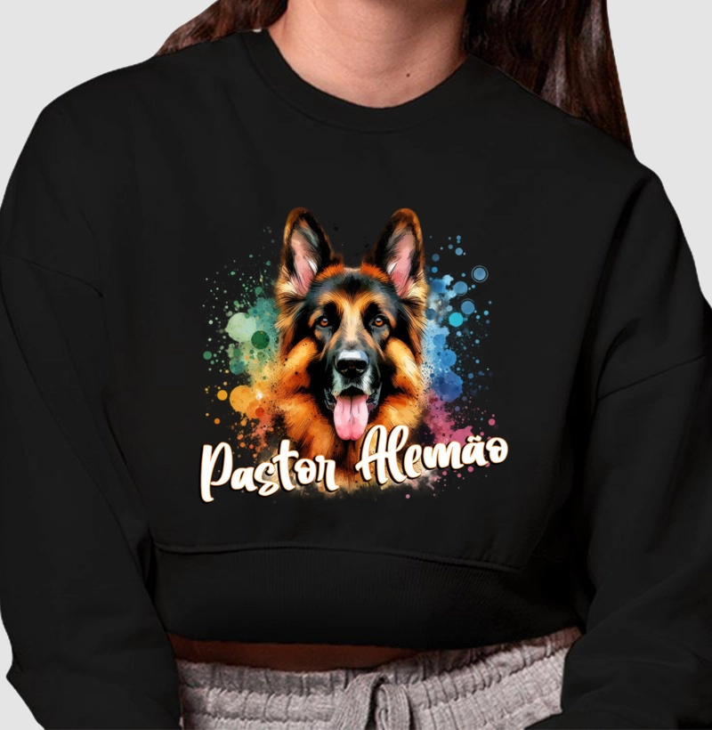 Pastor Alemão Colorful