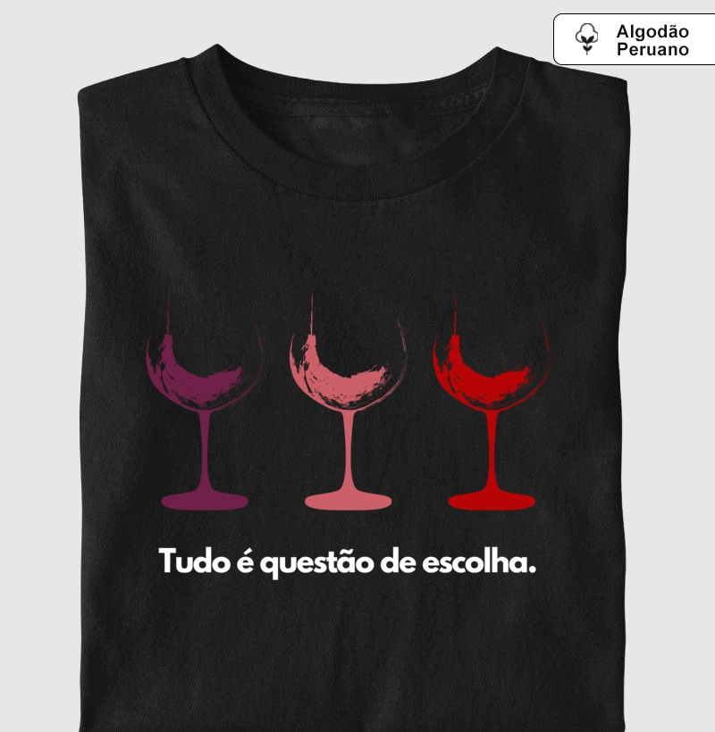 Tudo é questão de escolha.