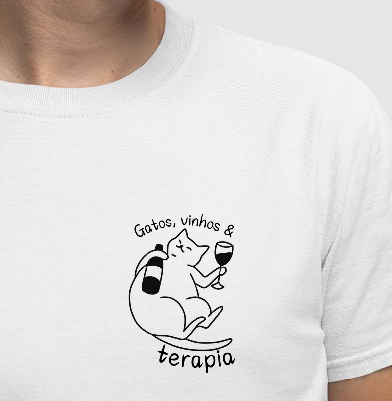 Gatos, vinhos e terapia