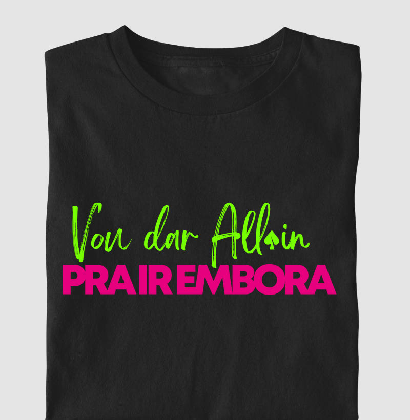 Vou dar all-in pra ir embora