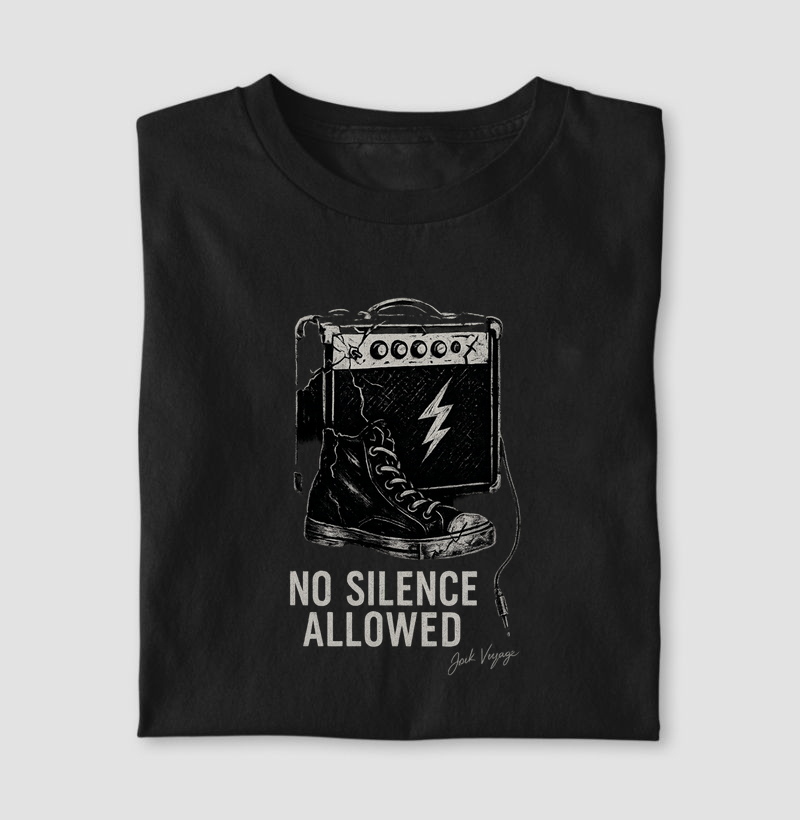 Camiseta Não é permitido silêncio®