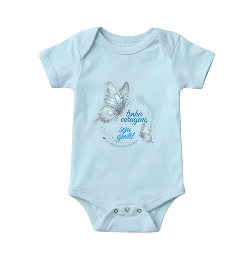 Body Infantil Coragem & Gentileza 