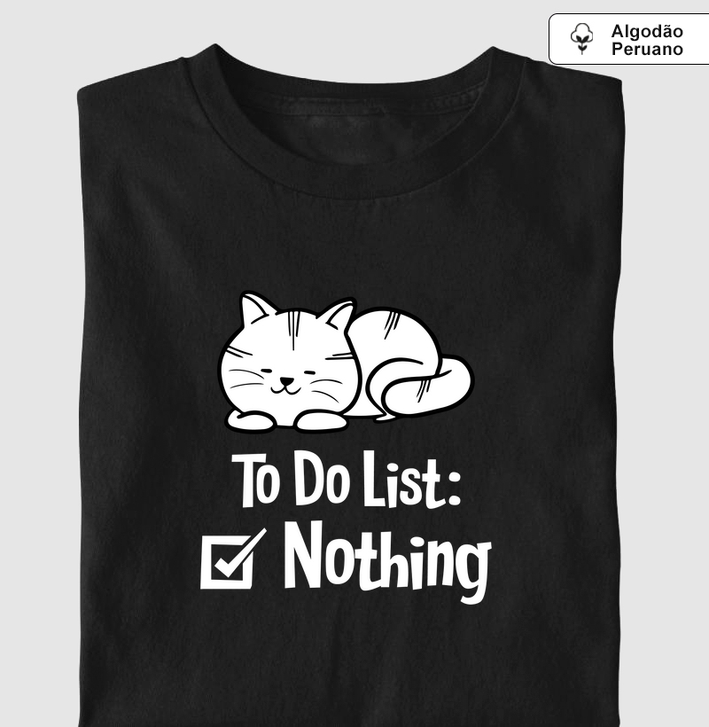 To do List: Nothing