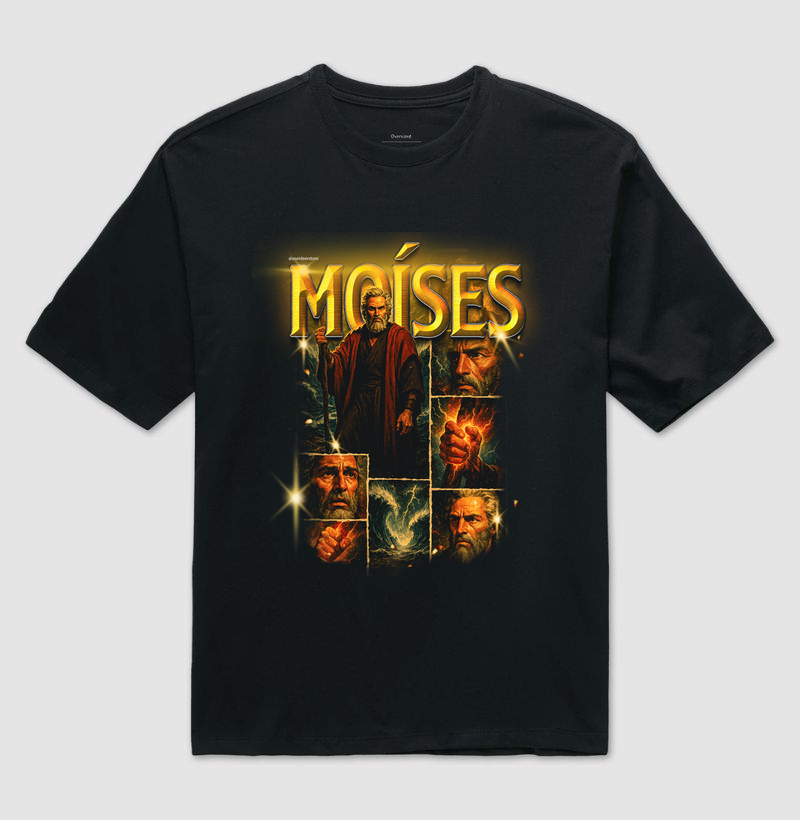 Camiseta Oversized "Moisés"
