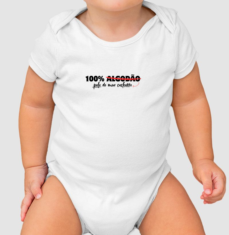 100% pelo de cachorro