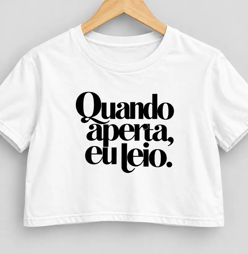 Quando Aperta, Eu Leio